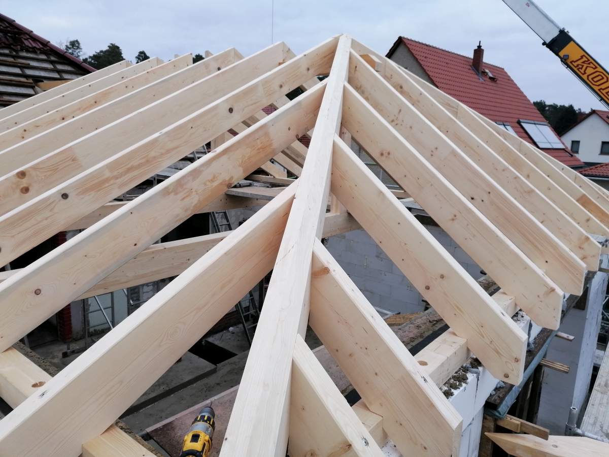 Dachstuhl in Eberswalde